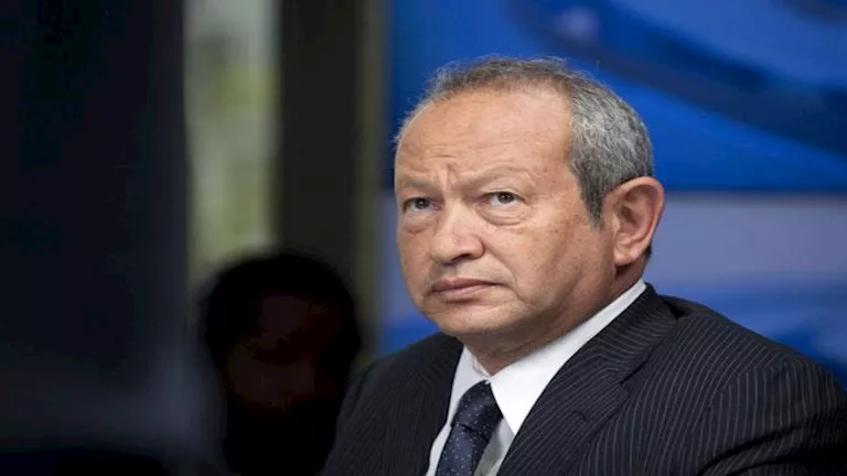 Naguib Sawiris Egyptian businessman speaking