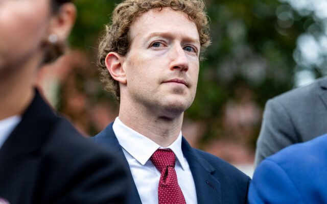 Mark Zuckerberg Meta artificial intelligence board meeting stock